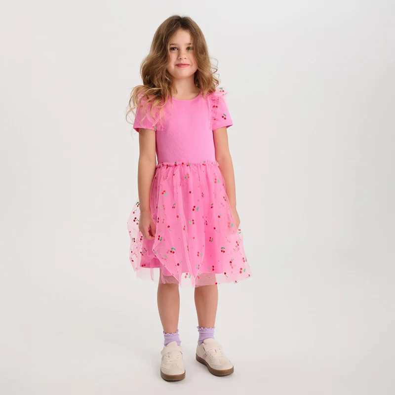 كول كلوب من سمييك PINK COTTON DRESS S/S