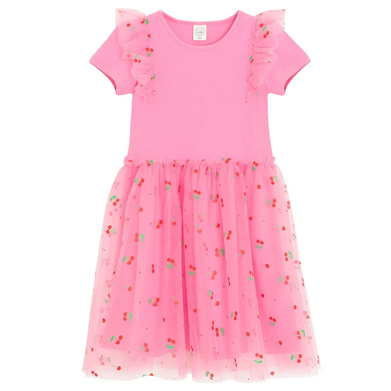 كول كلوب من سمييك PINK COTTON DRESS S/S