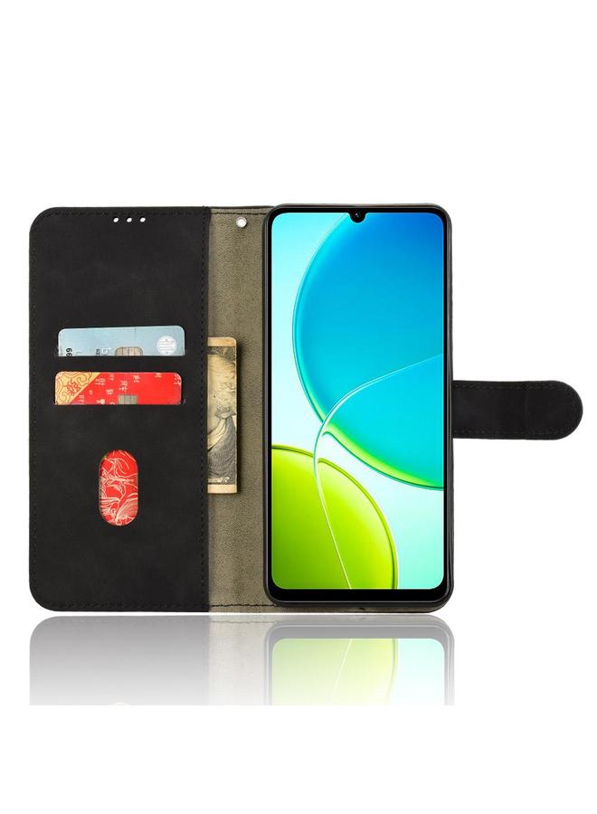 erorex Case For vivo Y04 4G Skin Feel Magnetic Flip Leather Phone Case - Image 4