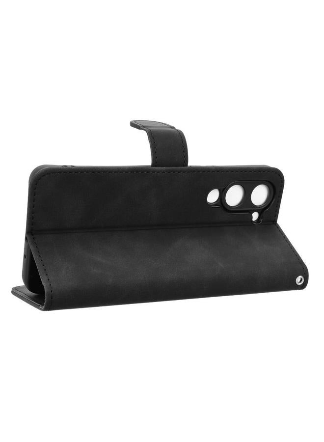 erorex Case For vivo Y04 4G Skin Feel Magnetic Flip Leather Phone Case - Image 5