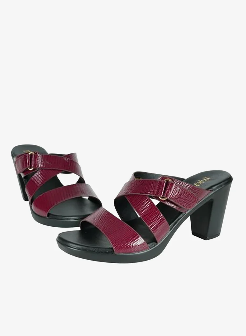 Michelle Morgan Bordo 092-2910 Michelle Morgan Ladies High Heel Sandals 414RJ992 Bordo for Women | Best Price UAE