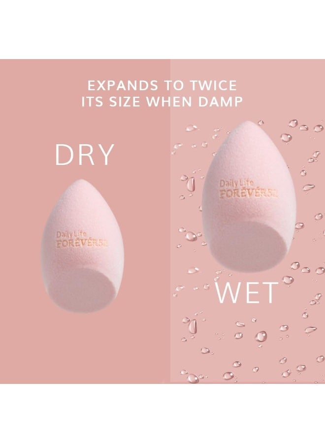 Daily Life Forever52 A Skin-Like Blend Precision Sponge | Triple-Edged, Tear-Drop Design for Targeted Blending | Dual-End for Stippling & Setting | Latex-Free, Cruelty-Free & Multi-Use - Image 2