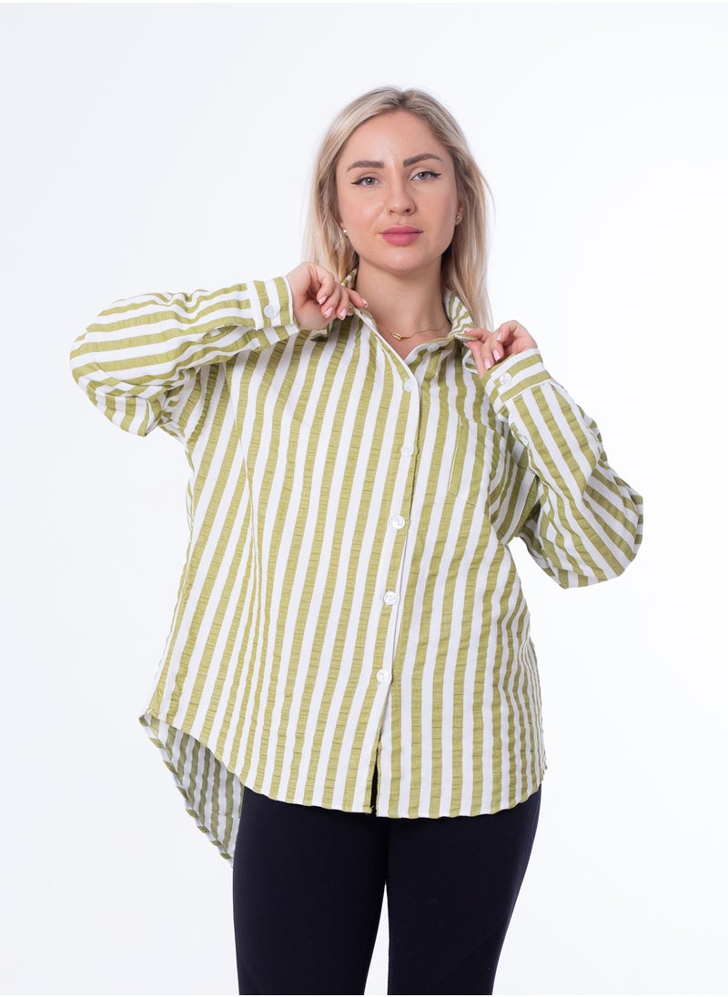 BEBO - Striped chemise - Image 1
