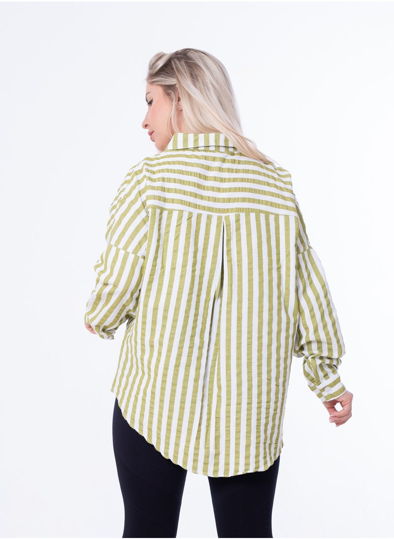 BEBO - Striped chemise - Image 1