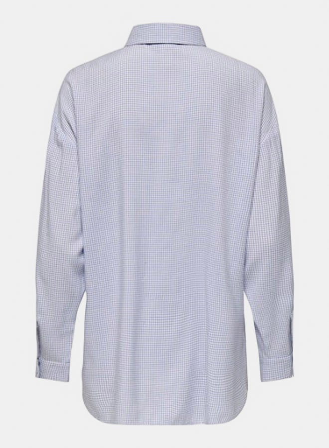 ONLY ONLY Womens Maggie Longsleeve Check Shirt - Image 2