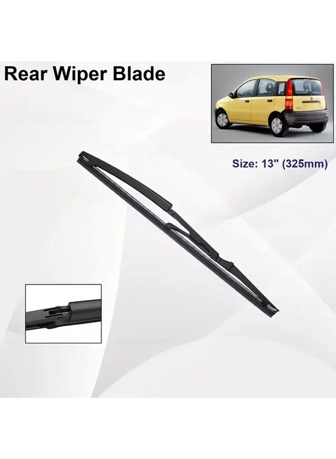 Complete Windshield Wiper Set for Fiat Panda 169 2003 to 2012 Frameless Design - Image 2