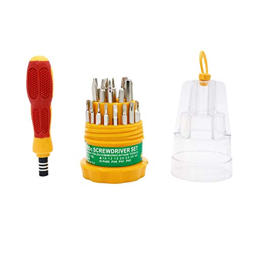 Electronicspices (15 in 1) 25watt soldering iron/digital multimeter/iron bit/solder stand/pump/desolder wire/paste/cutter tester/tape/tweezer/Screw Driver/Magnify Glass/Screwdriver set - Image 5