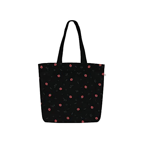 EcoRight Eco Right Large Canvas Tote Bag for Women, Tote Handbags for Women with Zipper & Inner Pocket for College, Shopping, Office - Image 1
