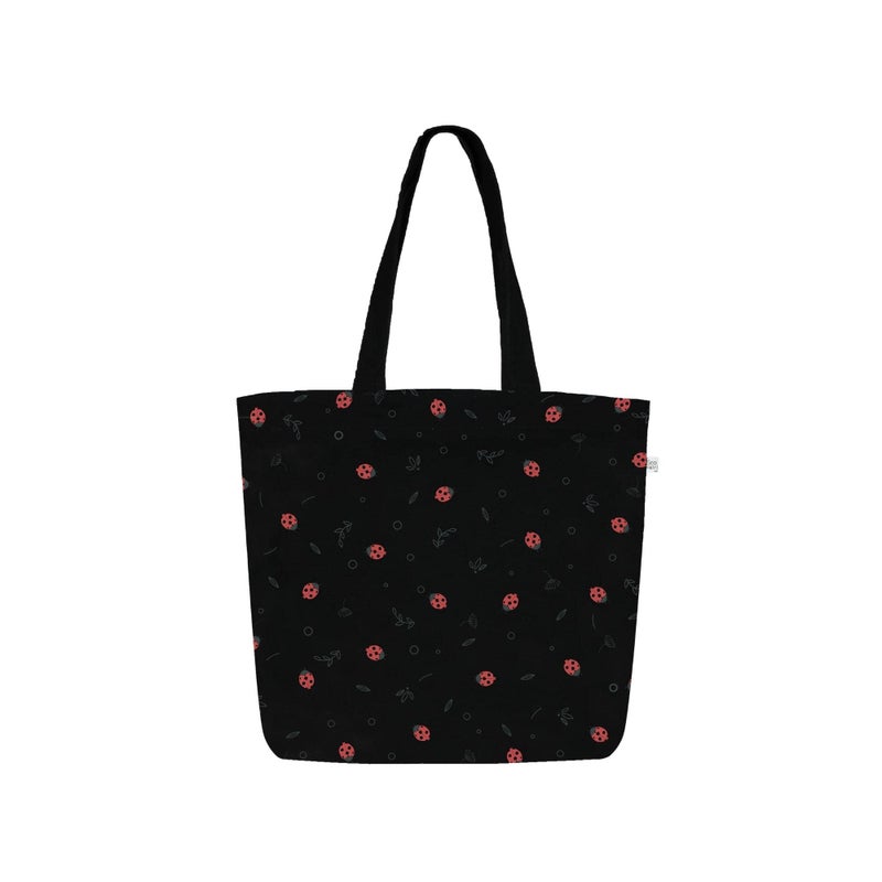 EcoRight Eco Right Large Canvas Tote Bag for Women, Tote Handbags for Women with Zipper & Inner Pocket for College, Shopping, Office - Image 2