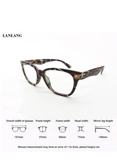 LANLANG LANLANG Reading Glasses for Women Men including 1.0-3.0 diopters, Clear Lens, PC frame, Lightweight, Colorful design, R-T006  - Image 3