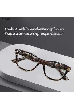 LANLANG LANLANG Reading Glasses for Women Men including 1.0-3.0 diopters, Clear Lens, PC frame, Lightweight, Colorful design, R-T006  - Image 4