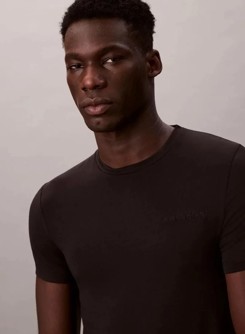 Calvin Klein Black Lounge T-Shirt - Ultra Soft Modal for Men | Best Price UAE
