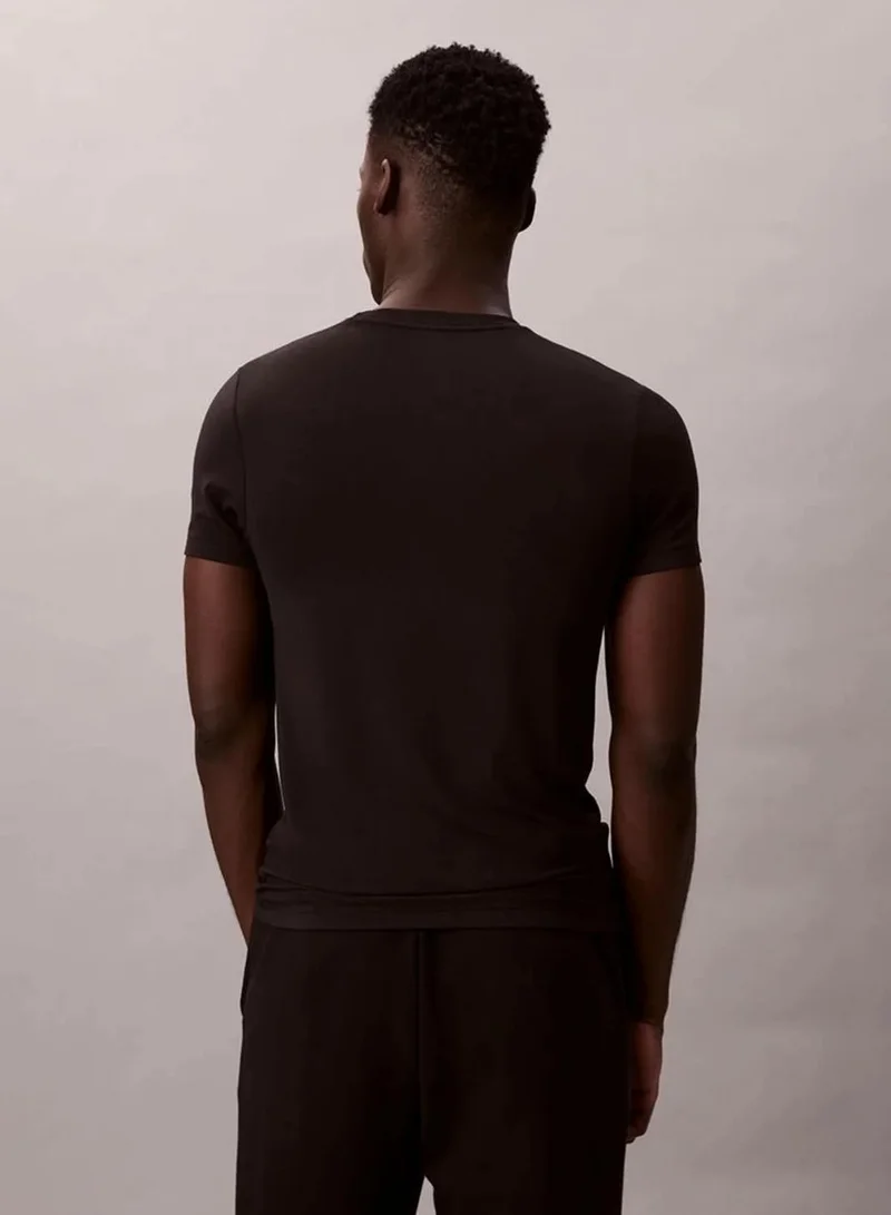 Calvin Klein Black Lounge T-Shirt - Ultra Soft Modal for Men | Best Price UAE