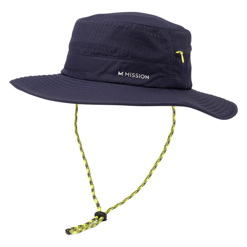 MISSION Cooling Anywhere Boonie Hat, Navy - Unisex Wide-Brim Hat for Men & Women - Lightweight & Durable - Cools Up to 2 Hours - UPF 50 Sun Protection - Machine Washable - Image 1