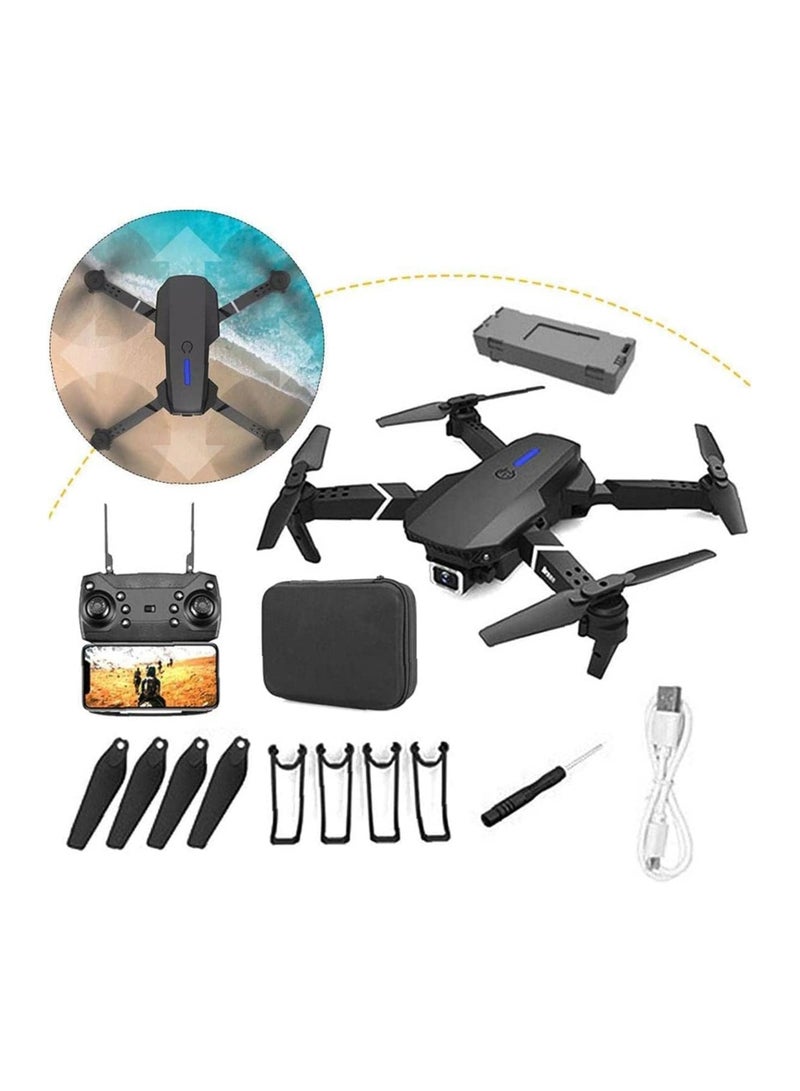 Capture and Explore the Best of Skies: E88 Pro Ayoo 4K Mini Drone with Dual Camera – The Ultimate Foldable RC Experience,Quad-Copter with FPV Control - Image 5
