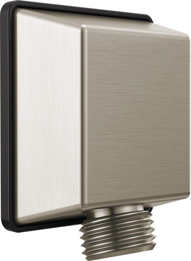 دلتا صنبور دلتا 50570-SS، مرفق حائط مربع، مصنوع من الفولاذ المقاوم للصدأ، 1.06 × 2.13 × 1.06 بوصة - Image 1