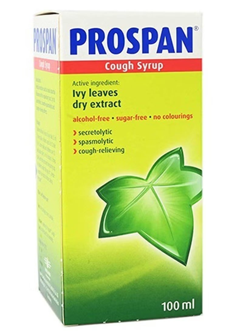 PROSPAN Cough Reliver Syrup with Ivy Leaves Dry Extract 100 ml