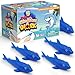 PICK A TOY 36 Pcs Shark Party Favors Stretchy Slingshot Toys Mini Toys Birthday Goodie Bags Stuffers Sea Animal Party Decorations Fish Shooter Game Finger Flicker Easter Basket Stuffer - Image 2