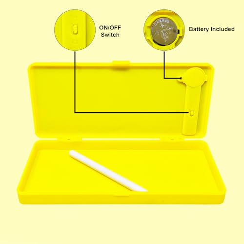 PARTEET Magical Unique Pencil Box with LCD Screen Writing Pen with Erase Button and Birthday Party Return Gift, Pencil Box, Pencil Box for Kids Random Color. - Image 2