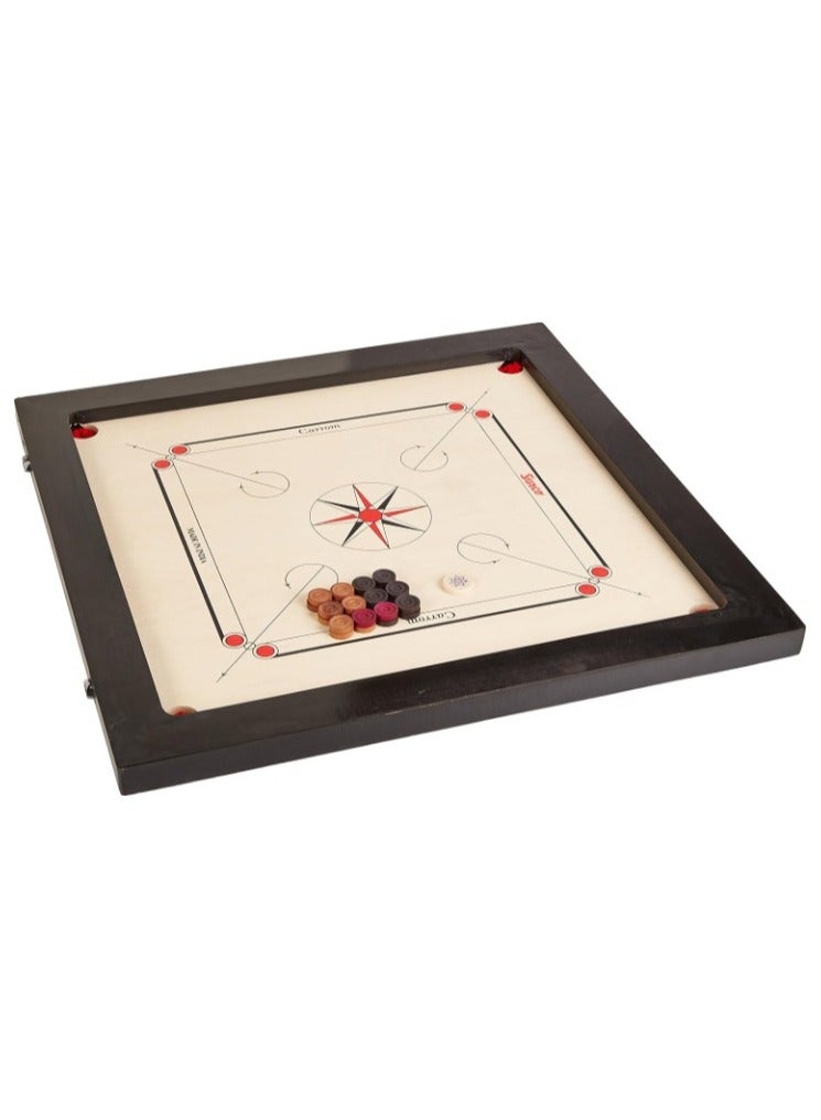 TA SPORT Carrom Board  game, large size 30X30 inches  - Image 4