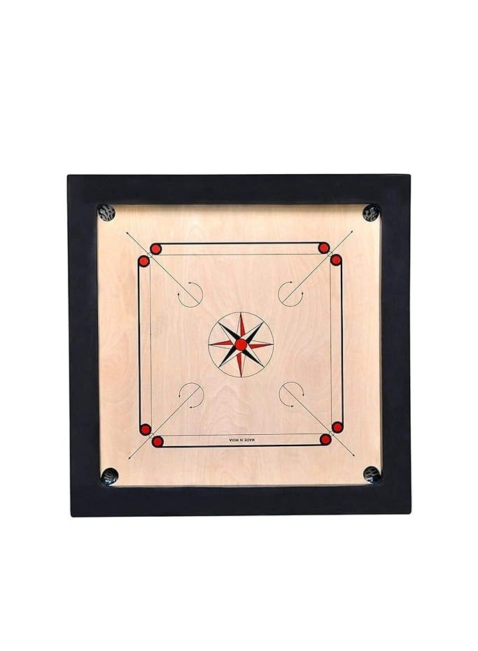 TA SPORT Carrom Board  game, large size 30X30 inches  - Image 3