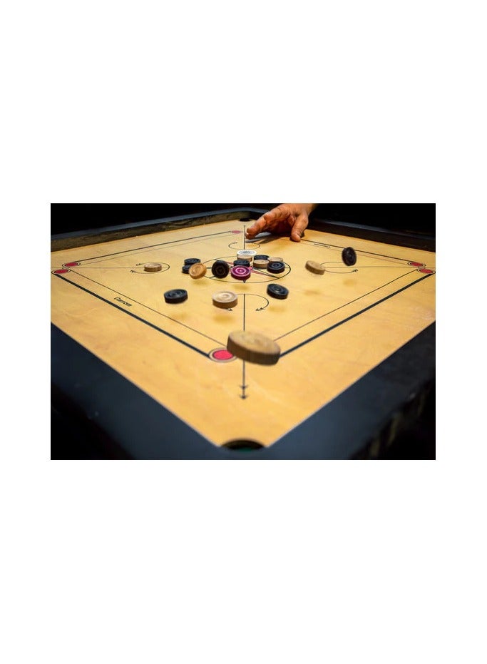 TA SPORT Carrom Board  game, large size 30X30 inches  - Image 5