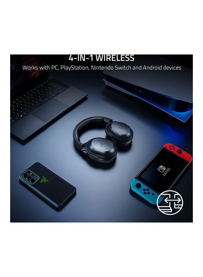 Razer Barracuda X Wireless Multi-Platform Gaming and Mobile Headset (2021 Model): 250g Ergonomic Design - Detachable HyperClear Mic - 20 Hr Battery - Compatible w/PC, PS5, Switch, & Android - Black - Image 2