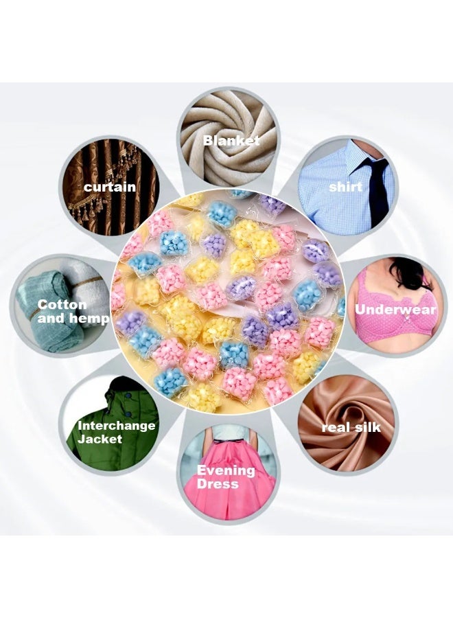 Laundry Fragrance Beads for Washer and Clothes, 50 Long-Lasting Scent Booster Capsules for Top-Load and Front-Load Washing Machines, Multiple Fragrance Options Including Yellow Fruit, Red Rose, Blue Ocean, and Purple Lavender, Freshens Clothes, Eliminates Odors, Perfect for Home Laundry and Travel - Image 4