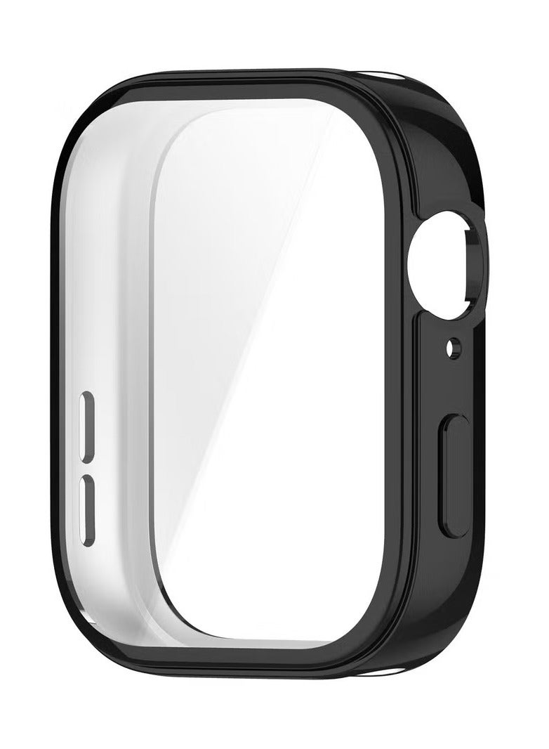 فوميمو 3 قطع غطاء واقي شاشة ناعم من مادة TPU لساعة هواوي فيت 3 باللون الأسود والشفاف والأزرق - Image 5