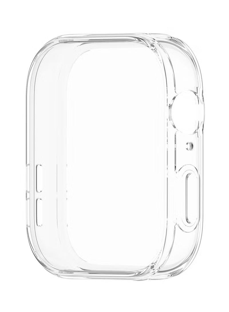 فوميمو 3 قطع غطاء واقي شاشة ناعم من مادة TPU لساعة هواوي فيت 3 باللون الأسود والشفاف والأزرق - Image 4