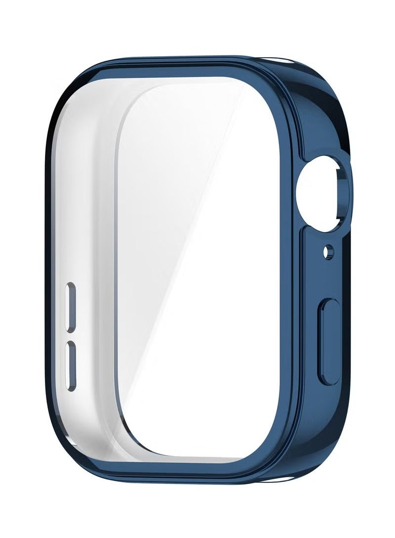 فوميمو 3 قطع غطاء واقي شاشة ناعم من مادة TPU لساعة هواوي فيت 3 باللون الأسود والشفاف والأزرق - Image 3