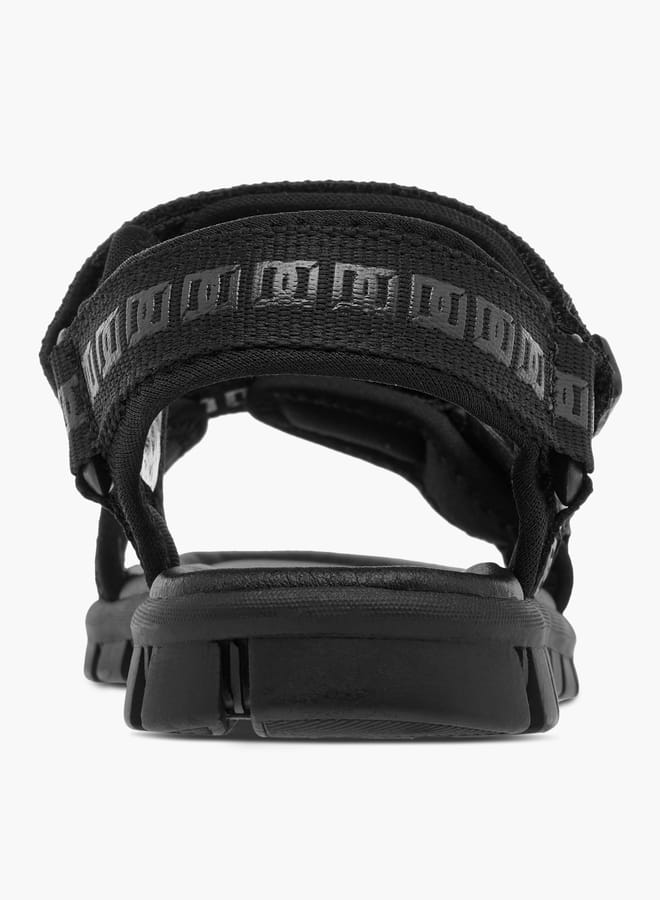 Mister Duchini Boys Monogram Print Floaters With Hook And Loop Closure Ramadan Collection - Image 4