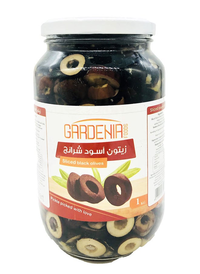 Gardenia Sliced ​​Black Olives - 1 kg  - Image 1