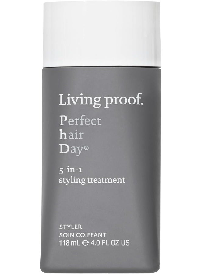 Living Proof 5-in-1 Leave-In Styling Treatment - Adds Volume, Smooths, Strengthens, Conditions & Polishes Hair, Ideal for All Hair Types (118 ml) - Image 1