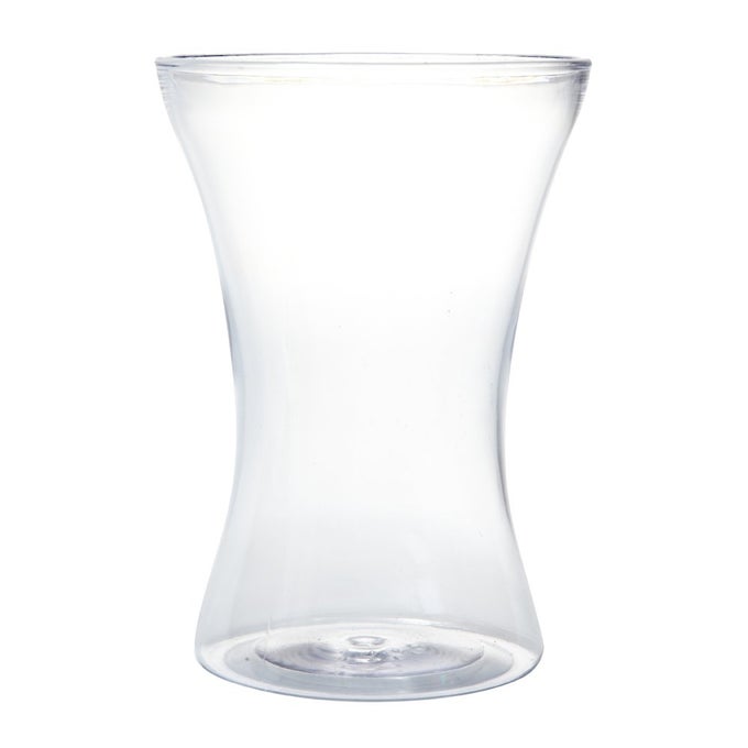 20 CM ACRYLIC GATHERED VASE BY