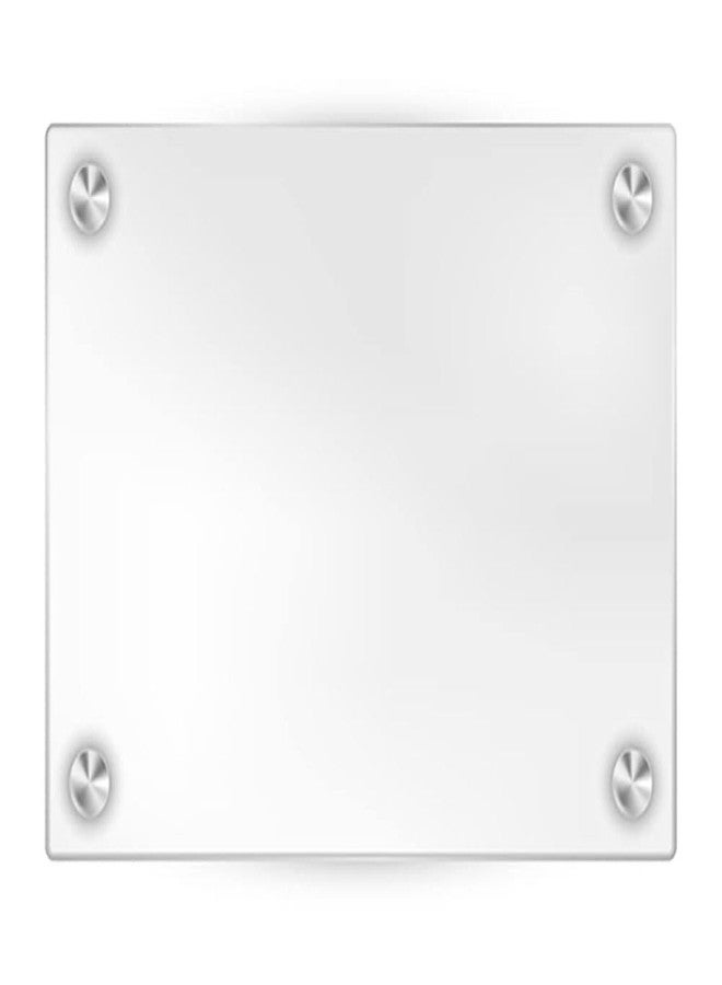 worison A4 Size Acrylic Transparent Sandwich Sheet Board - Great for Display Ads, Posters, Pictures, Information, and Signage (30 x 20 cm) - Image 1