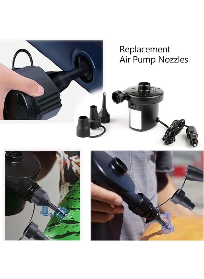 لاكام Air Pump Replacement Nozzles, Inflatable Pump Nozzles Head, Universal Inflatable Pump Adapters, Replacement Air Mattress Accessories for Partial/Full-Size Beds, Camping Gear & Pool Floats (2-Pack) - Image 2