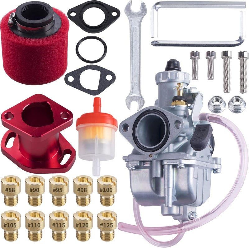 ORAEVY VM22 Racing Performance Mikuni Carburetor Intake Kit for Predator 212cc and Honda GX200 - Image 1