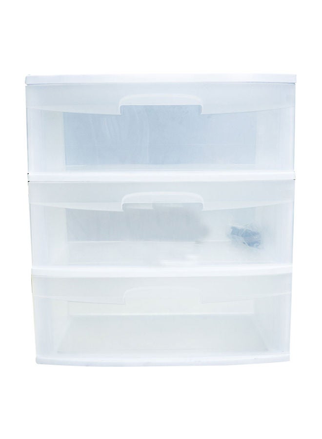 Sterilite 3Drawer Wide Cart - Image 1