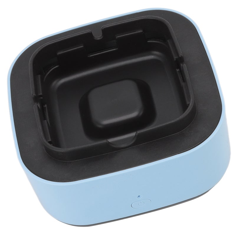 Smokeless Ashtray Multifunctional Anti Fly Dust 2 in 1 Negative Ion Air Fresher for Home Blue - Image 4