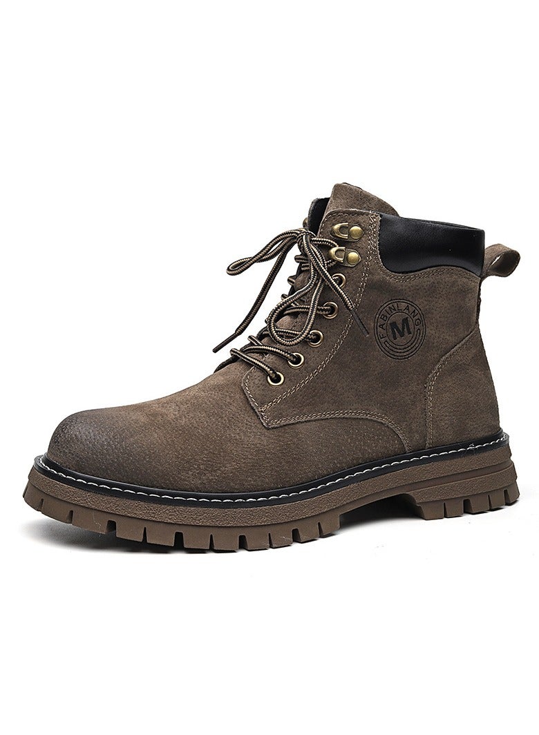 Warrior Fashionable Thick Soled Short Boots  - Image 1