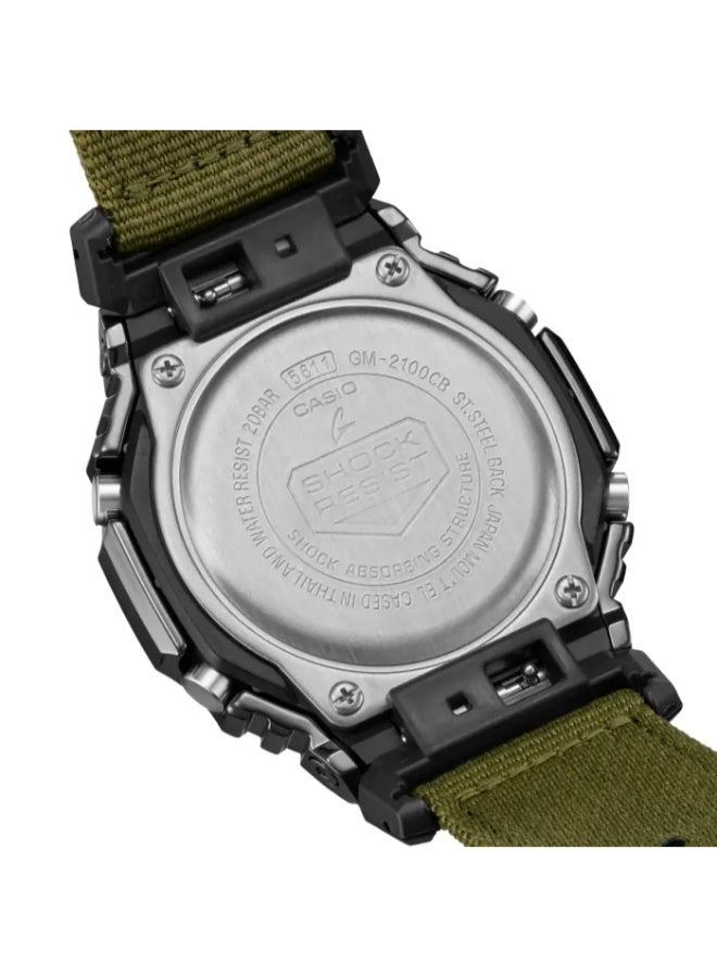 G-SHOCK Men's Cloth Analog-Digital Watch GM-2100CB-3ADR - 44.4 mm  - Image 3