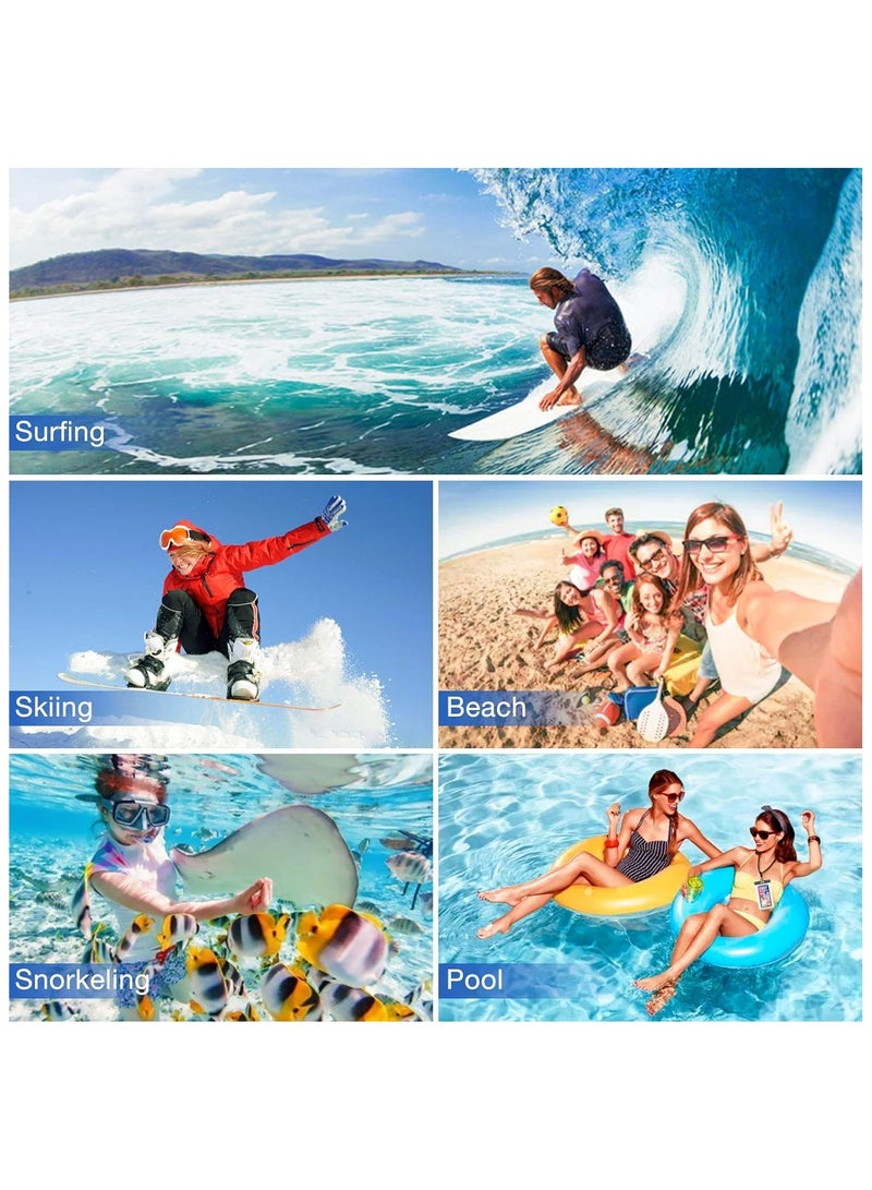 Waterproof Phone Case Dry Bag up to 7.2'' Compatible with iPhone 12/13/14/15 Pro Max S22 S23 Ultra Clear - Image 4