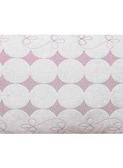 Rj Products Rj Products Cotton 100 TC Pillow Cover White Pink_Standard  - Image 2