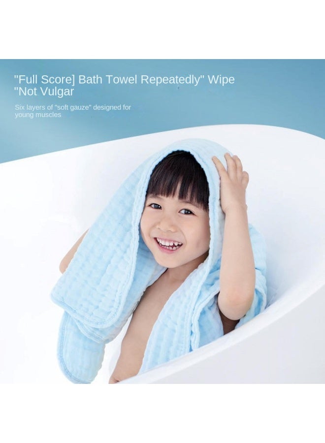 purcotton Recommended By Guo Jingjing】100% Six-layer Gauze Towel, Soft And Absorbent, Newborn Bath Swaddle - Image 5
