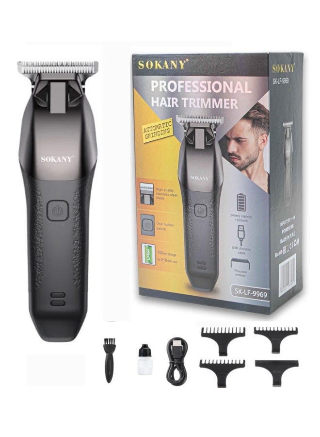 ماكينة الحلاقة الإحترافيه Sokany-SK-LF-9969 ببطارية بقوة 1200 مللى أمبير تعمل حتي 210 دقيقة متواصلين - Image 1