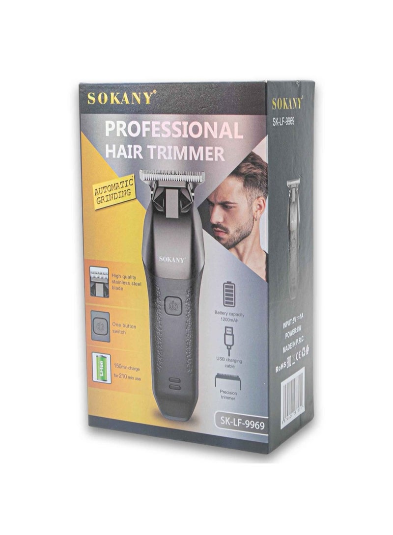 ماكينة الحلاقة الإحترافيه Sokany-SK-LF-9969 ببطارية بقوة 1200 مللى أمبير تعمل حتي 210 دقيقة متواصلين - Image 5