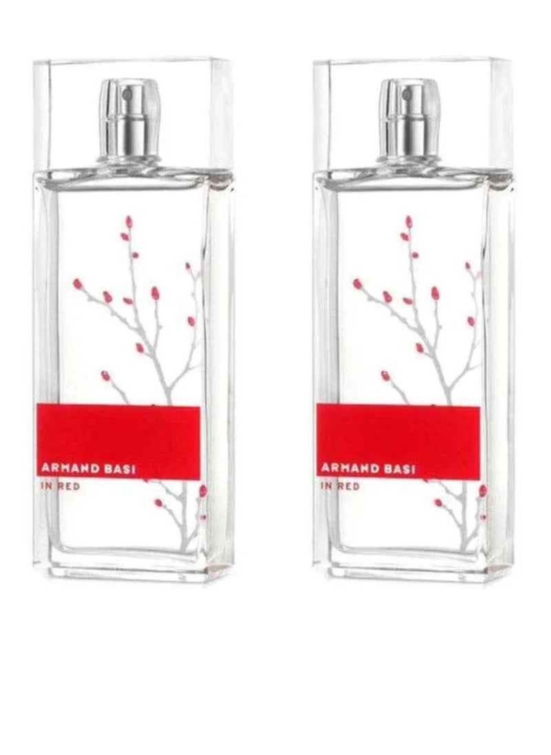 أرماند باسي عطر إن ريد الإصدار الاحتفالي EDT 2x100ملليلتر 