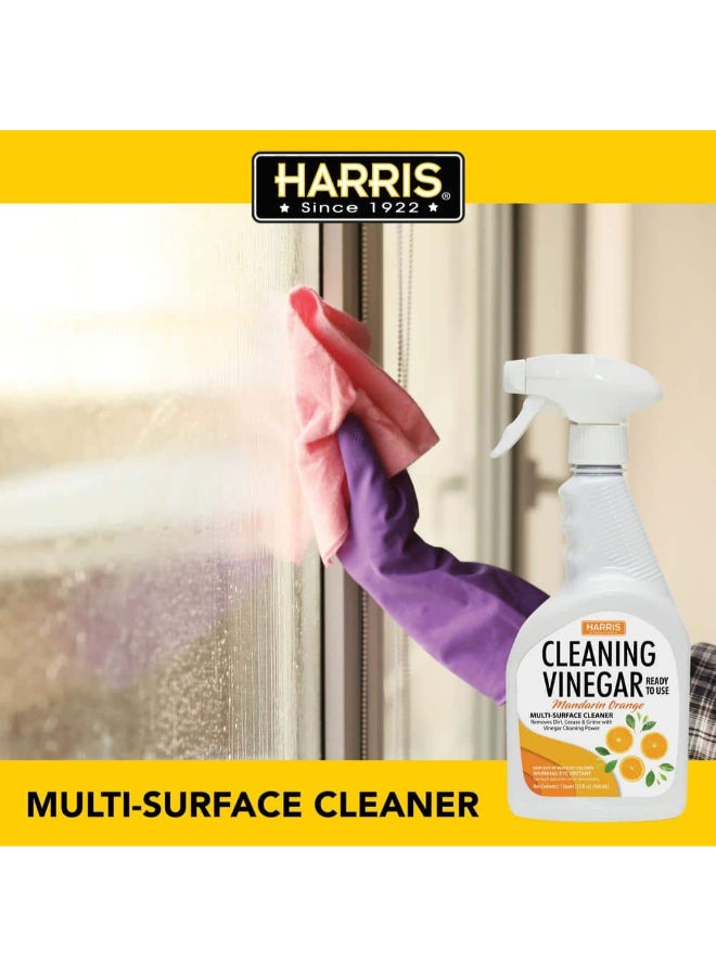 هاريس منظف الأسطح المتعددة مركز من الخل برائحة اليوسفي شفاف 946 مل O-32RTU - Image 5