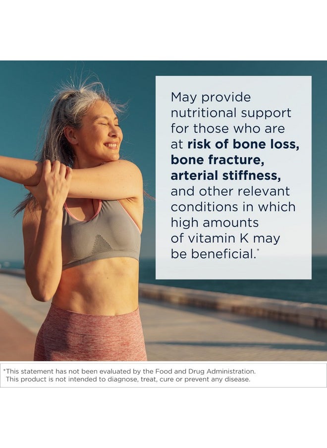 Designs for Health BRF 45 - Vitamin K1 + Vitamin K2 as MK-4 to Promote Bone Strength, Healthy Aging + Arterial Health - 2 Forms of Vitamin K + GG to Aid Vitamin K2 MK4 Production (60 Softgels)